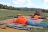 Participants in the DNR Firearms Safety course practice under the watchful eye of instructor Paul Eiler. Photo by Rhonda Silence